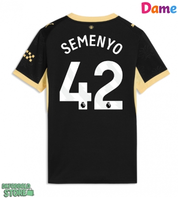Manchester City Antoine Semenyo #42 Replika Udebanetrøje Dame 2026-27 Kortærmet